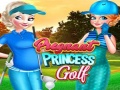 Hra Tehotná Princezná Hrá Golf online