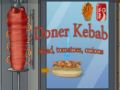 Hra Šalát s döner kebabom, paradajkami, cibuľou online