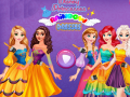 Hra Disney princezné: Dúhové šaty online