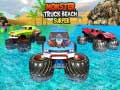 Hra Surfovanie na pláži s monster truckom online