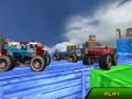 Hra Kaskadérske kúsky s monster truckmi na oblohe online