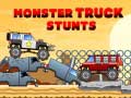 Hra Kaskadérske kousky Monster Truckov online