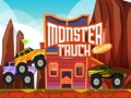 Hra Preteky monster truckov online