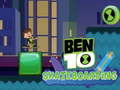 Hra Ben 10 Skateboarding online