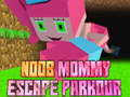 Hra Noob Mama Útek Parkour online