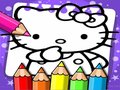 Hra Coloring Book Hello Kitty online