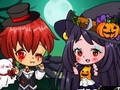 Hra Halloween Chibi Pár online