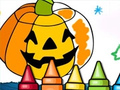 Hra Halloween maľovacie hry online