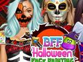 Hra BFF Halloween Maľovanie na Tvář online