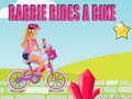 Hra BARBIE JAZDÍ NA BICYKLI online