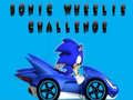 Hra Sonic Wheelie Výzva online