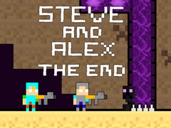 Hra Steve a Alex Konec online