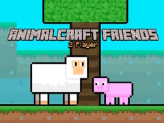 Hra AnimalCraft Priatelia 2 hráči online