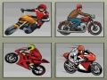 Hra Pamäť pretekárskych motocyklov online