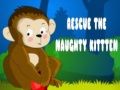 Hra Zachráň nezbedného mačiatka online