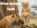 Hra Africké Šelmy Puzzle online