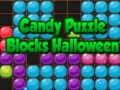 Hra Halloween Candy Puzzle Bloky online