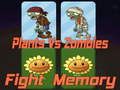 Hra Plants vs Zombies Boj Pamäte online