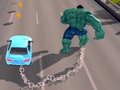 Hra Zreťazené auto proti Hulkovi online