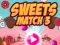 Hra Cukríky Match 3 online
