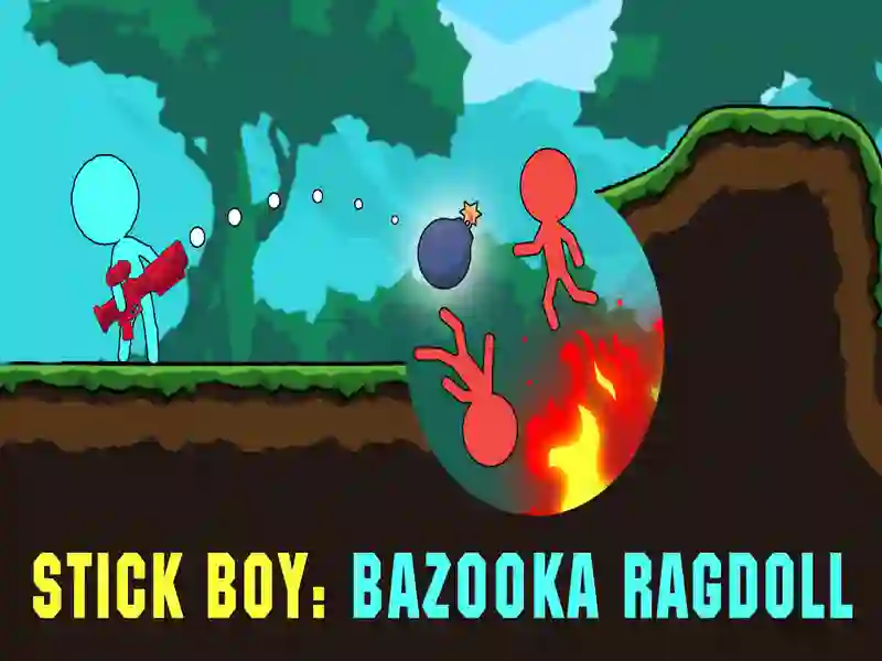 Hra Bazuka Sticmen Guy online
