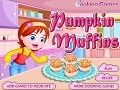 Hra Tekvicové muffiny online Hra Tekvicové muffiny online