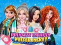 Hra Módna puffer bunda pre princezné online