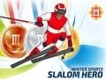 Hra Zimné Športy: Hrdina Slalomu online