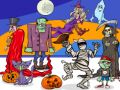Hra Nájdite 5 rozdielov Halloween online