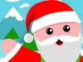 Hra Santa na lyžiach online