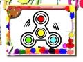 Hra Kniha na maľovanie s fidget spinnerom online