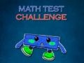 Hra Matematický test Výzva online