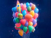 Hra Kombinujte 3D: Pripojte 3 balóny online