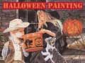 Hra Halloweenový obraz online