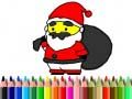 Hra Návrat do školy: Maľovanie s Santa Clausom online