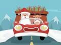 Hra Skladačka Santa dávajúceho darčeky online