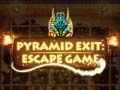 Hra Východ z pyramídy: Hra na únik online