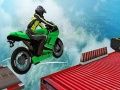 Hra Extrémna nemožná bicyklová dráha akrobatickej výzvy online