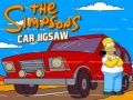 Hra Puzzle s autom Simpsons online