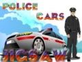 Hra Puzzle Policajné Autá online