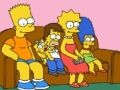 Hra Puzzle Simpsonovci online