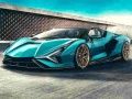 Hra Puzzle Lamborghini Sian Roadster online