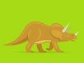 Hra Roztomilé dinosaury farbičky online