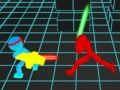Hra Stickman Neon Bojovníci: Boj s Mečom online