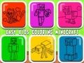 Hra Jednoduché maľovanie pre deti Minecraft online