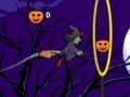 Hra Lietajúca čarodejnica Halloween online