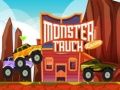 Hra Preteky monster truckov online