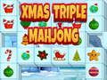 Hra Vianočný Trojitý Mahjong online