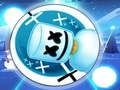 Hra Hop Ball 3D: Tancujúca guľa na Marshmello dlaždicovej ceste online