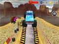 Hra Preteky Monster Truck s ťažkými trikmi online